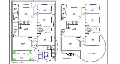 G 2 Residential Building Floor Plan Floorplansclick