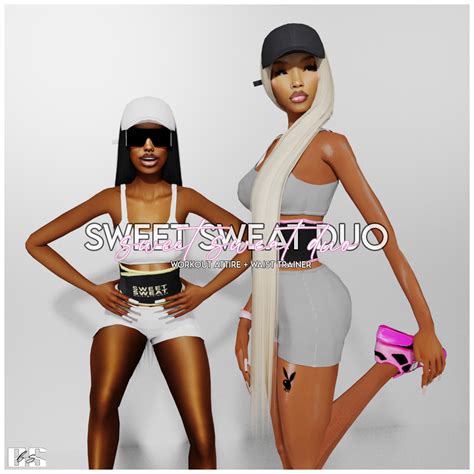 B0tchedsimz — Sweet Sweat Duo 🤍 Hey Babes Get Ready For Your