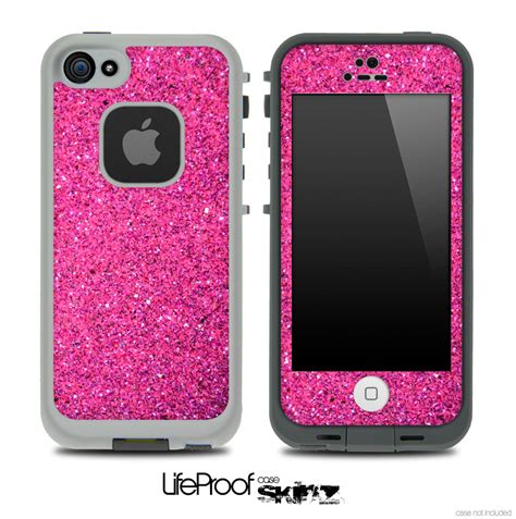 Pink Glitter Ultra Metallic Skin For The Iphone 5 Or 44s Lifeproof Ca
