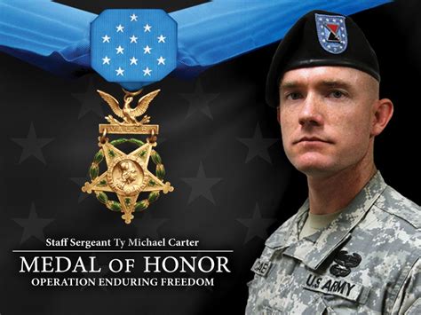 26aug13 Ssgt Ty Carter Will Receive The Medal Of Honor Today American