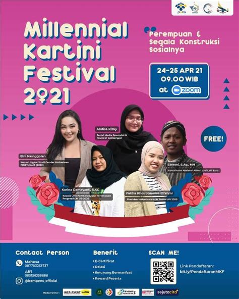 Agenda Perempuan Milennial Kartini Festival 2021 AtmaGo