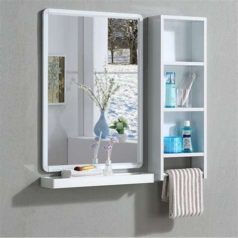Ideal for anyone interested in tracking their weight, some of our bathroom scales can also give your body composition stats. Bathroom bathroom mirror cabinet mirror with shelf side ...