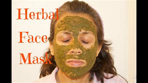 Herbal Antioxidant Face Mask For Glowing Skin Youtube
