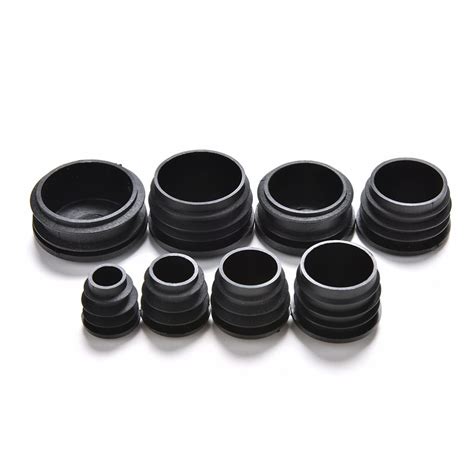 50pcs Round Plastic End Caps For Steel Tubing Discount Ozsupply