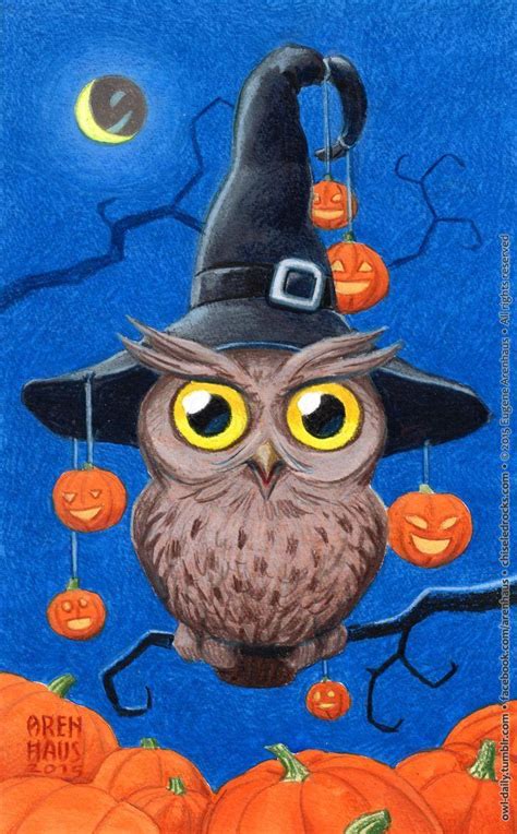 Halloween Owl Wallpapers Wallpaper Cave