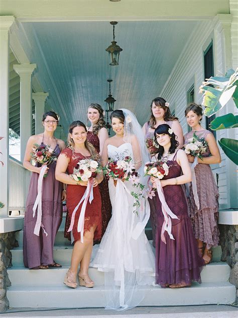 These Mismatched Bridesmaid Dresses Are The Hottest Trend