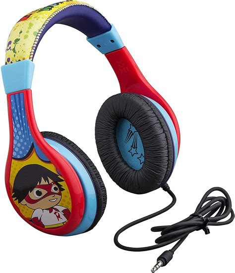 Ryans World Kids Headphones For Kids Adjustable Stereo Tangle Free 3