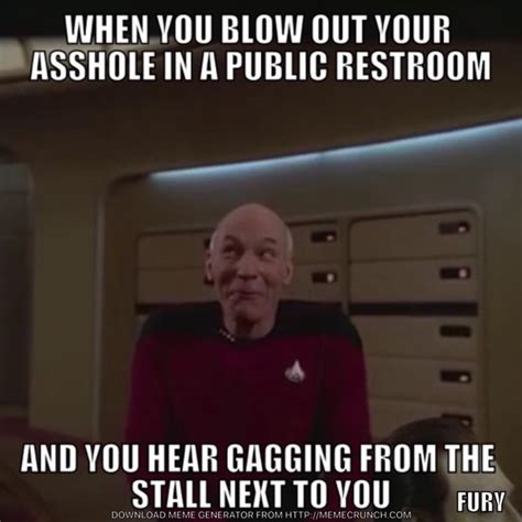When You Blow Out Your Asshole In A Public Restroom And You Hear Gagging From The Stallnexttoyou