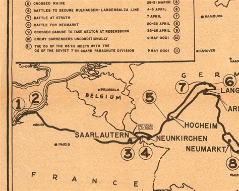 65nd Infantry Division Campaign Map Historyshots Infoart