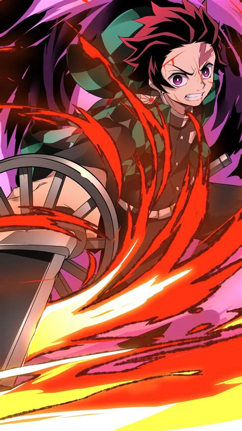 Kimetsu No Yaiba Wallpaper Anime Demon Slayer Boy Katana Red Hair Wallpaper For You Hd