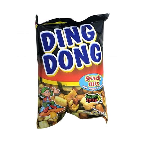 ding dong snack mix sweet and spicy flavor 100g max 10 per order grocery from kuyas tindahan uk