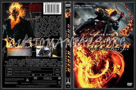 Ghost Rider Spirit Of Vengeance Dvd Cover Dvd Covers And Labels By