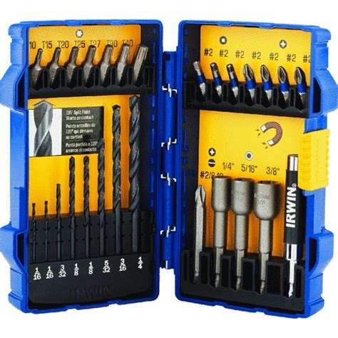 27 Piece Drill And Drive Set Screwdriver Bit Sets