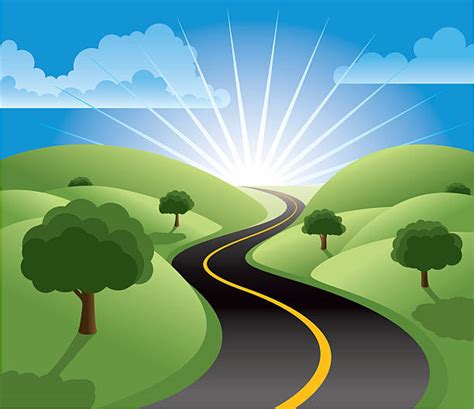 Winding Road Illustrations Royalty Free Vector Graphics And Clip Art