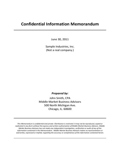 Confidential Memo 5 Free Templates In Pdf Word Excel Download