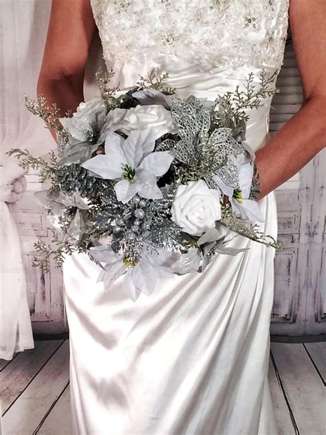 We did not find results for: Winter wedding bouquet, white silver bouquet, white rose ...