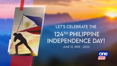 124th philippine independence day today we commemorate the 124th philippine independence day
