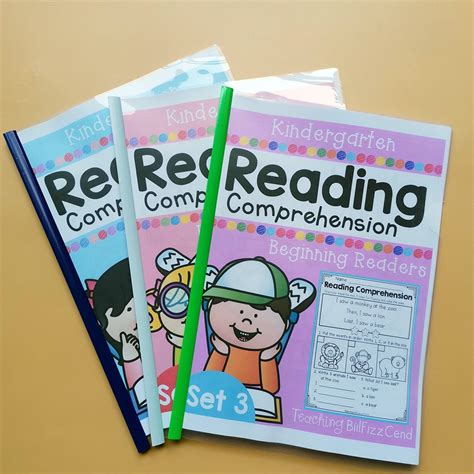 Kindergarten Reading Comprehension Kids English Work Book Shopee