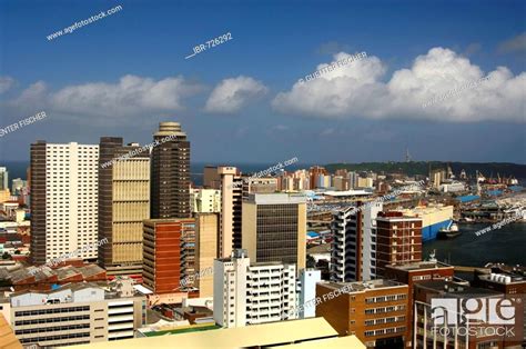 Sea Of Houses Durban South Africa Stock Photo Picture And Rights