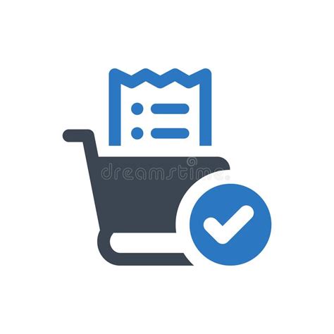 Checkout Completed Icon Stock Vector Illustration Of Commerce 217599293