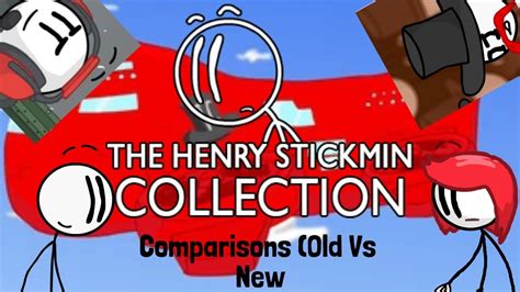 The full collection now out! Henry Stickmin Collection Comparism (Old Vs New) - YouTube