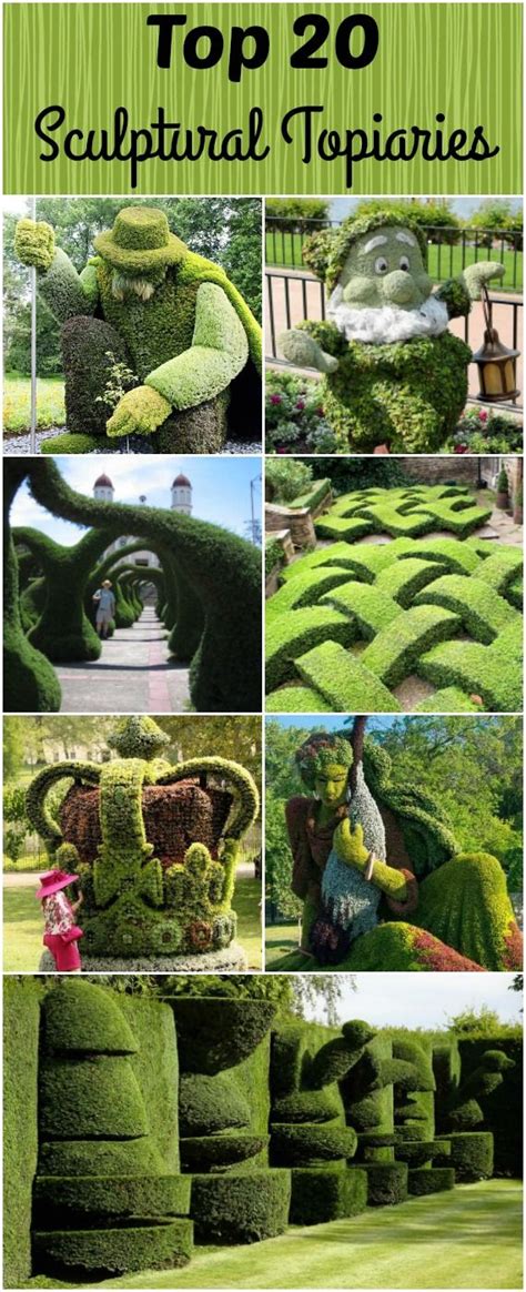 Top 20 Sculptural Topiaries 1001 Gardens Topiary Garden Outdoor