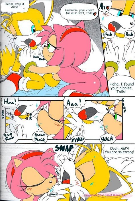 Rule 34 Amy Rose Ass Breasts Canine Dialog Female Fox