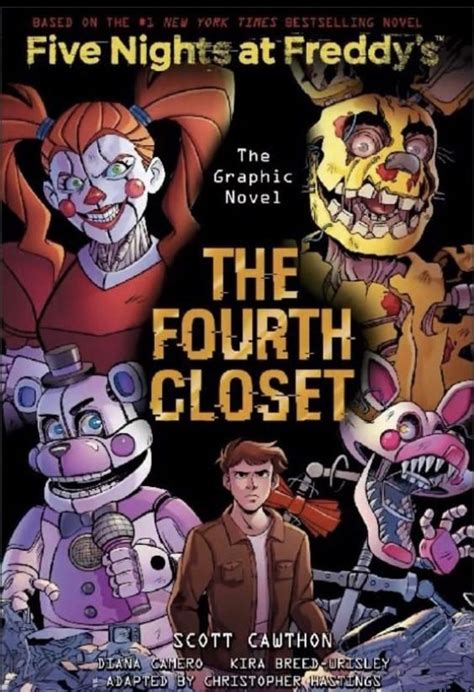 Fourth Closet Gn Cover Graphic Novel Five Nights At Freddy S Fnaf Book