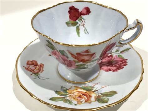 Reserved For Vh Romantic Hammersley Tea Cup And Saucer English