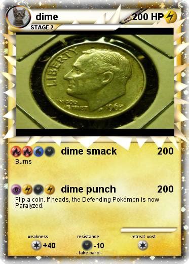 Pokémon Dime 10 10 Dime Smack My Pokemon Card
