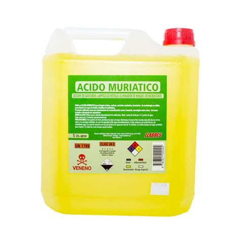 ácido Muriático Para Limpeza