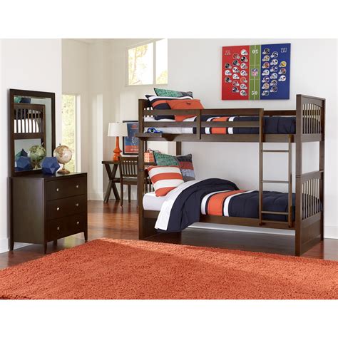 Ne Kids Pulse Twin Bunk Bed Room Group Dunk And Bright Furniture