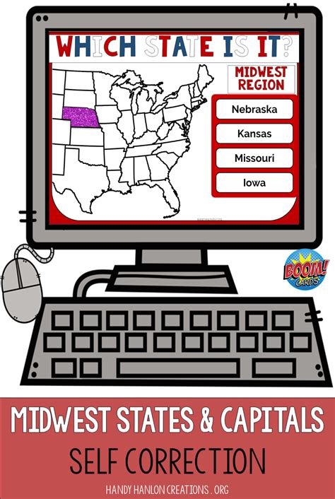 Help Your Students Master The Midwest Region United States And Capitals