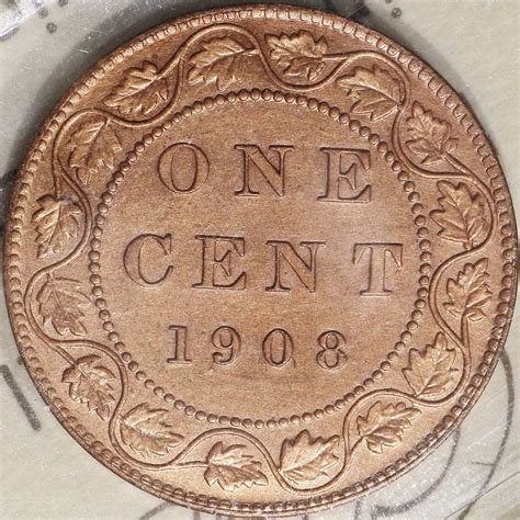 Canada 1908 High Grade 1 Cent Coin — Collectors Universe