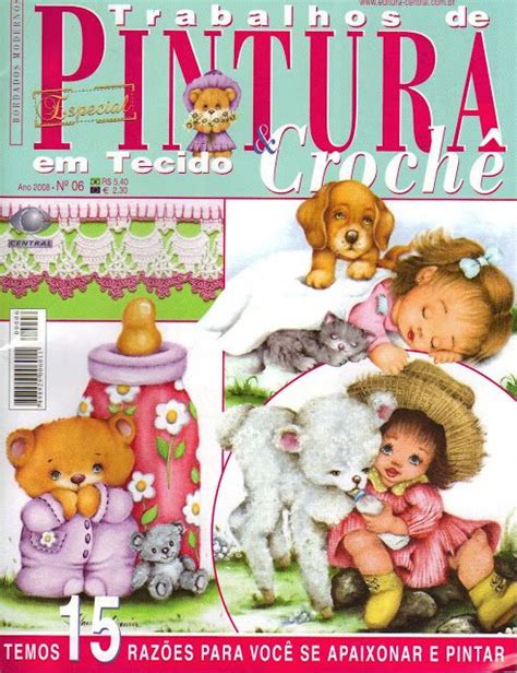 Creaciones Mariluz Pintura En Tejido Y Crochet Nº 6 Año 2008 Edcentra