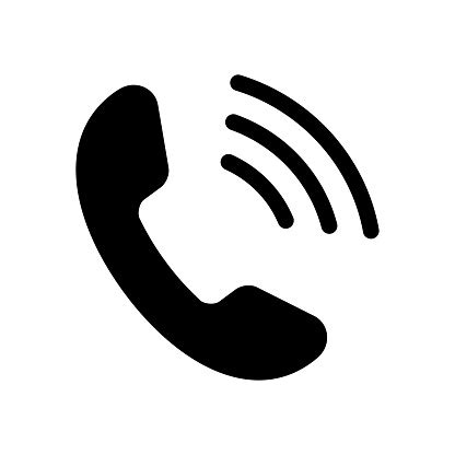 Find the best black background wallpaper on getwallpapers. Black Phone Icon On White Background Vector Illustration ...
