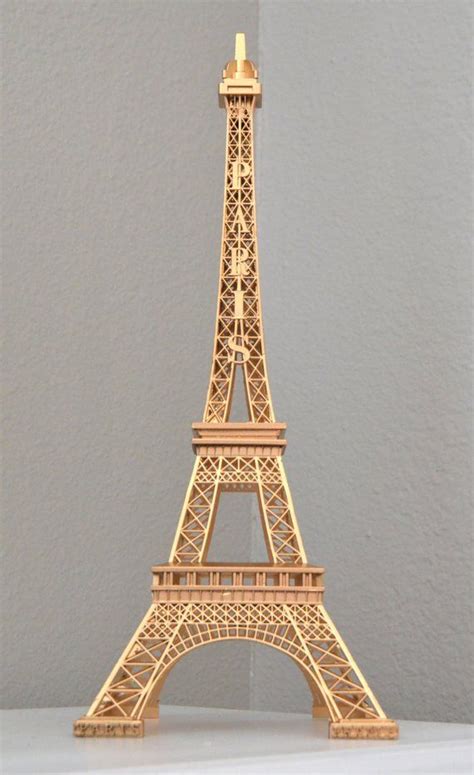 Gold Eiffel Tower Centerpiece Eiffel Tower Cake Topper Parisians