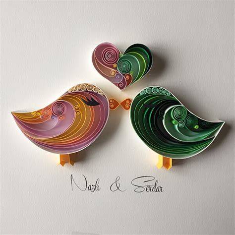 Beautifully Quilled Paper Art By Sena Runa Design Swan Quilling Work