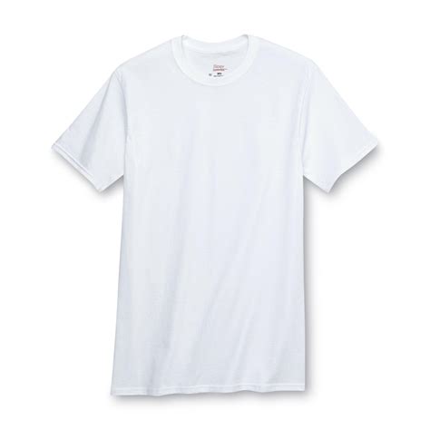 Hanes Mens T Shirts 6pk Crew Tagless White