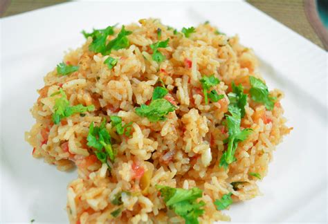 Tomato Rice With Basil Recipe By Archanas Kitchen