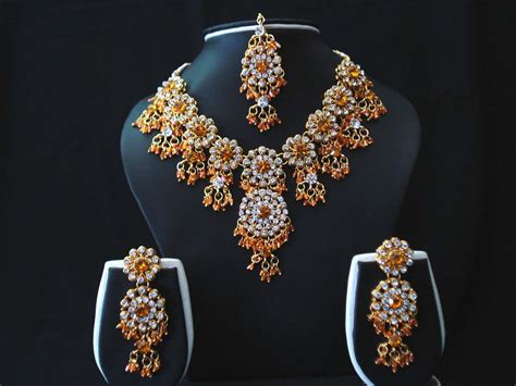Ladies New Brands New Wedding Gold Jewellery Set Design And Styles