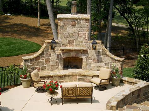 Ultimate Backyard Fireplace Sets The Outdoor Scene Backyard Fireplace