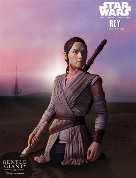 Rey Mini Bust From Gentle Giant Ltdyodasnewscom A Daily Stop For