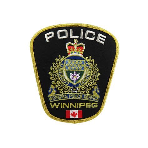 Custom Canadian Police Patches No Minimum Order For Sale