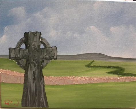 Irish Countryside Painting By John Ward