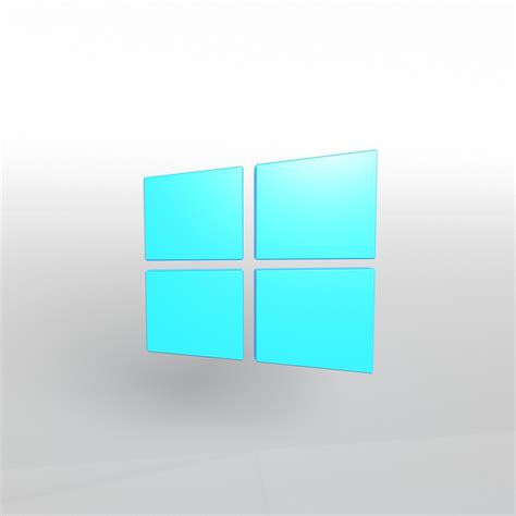 Windows 10 Logo V1 001 3d Asset Realtime Cgtrader