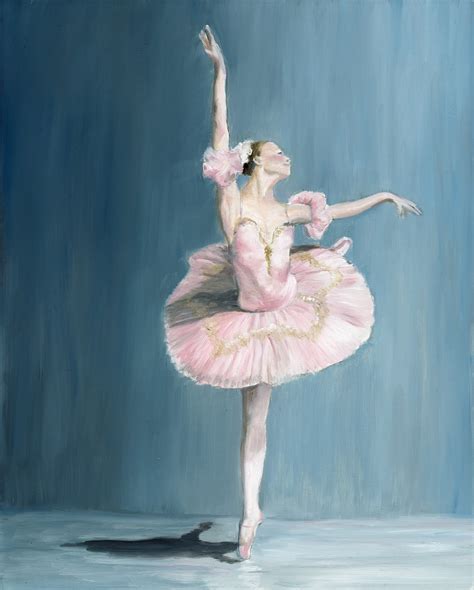 Art By Charlotte Yealey Ballerina Oil Painting By Charlotte Yealey