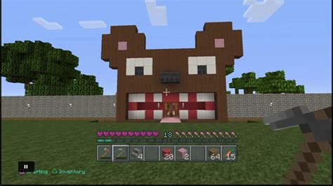 Teddy bear hoodie boy (removed blushes and optimized). Minecraft - Superflat Teddy Bear Gate (PS4 Edition) [0008 ...