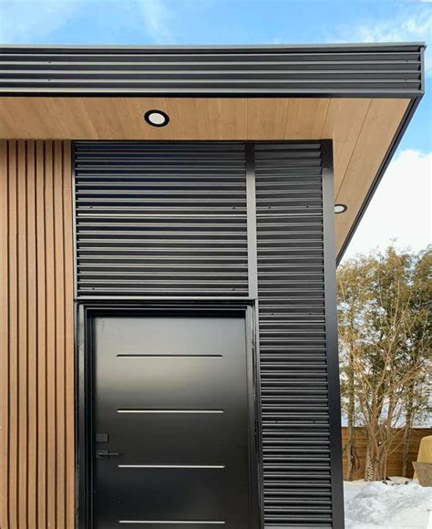 Corrugated Metal Wall Panels CLADDERS Siding Contractor Toronto Canada