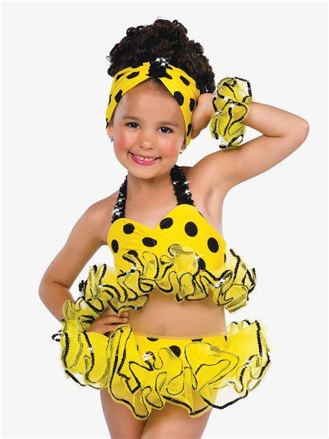 Dance Costume Yellow Polka Dot Bikini Yellow Polka Dot Bikini My Xxx